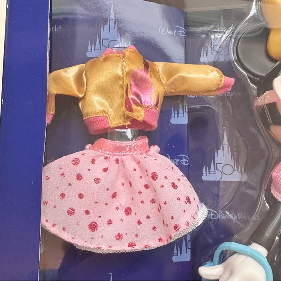 50th Anniversary WDW Minnie Mouse Doll & Accessories Play 12 Pcs NEW - Picture 4 of 7